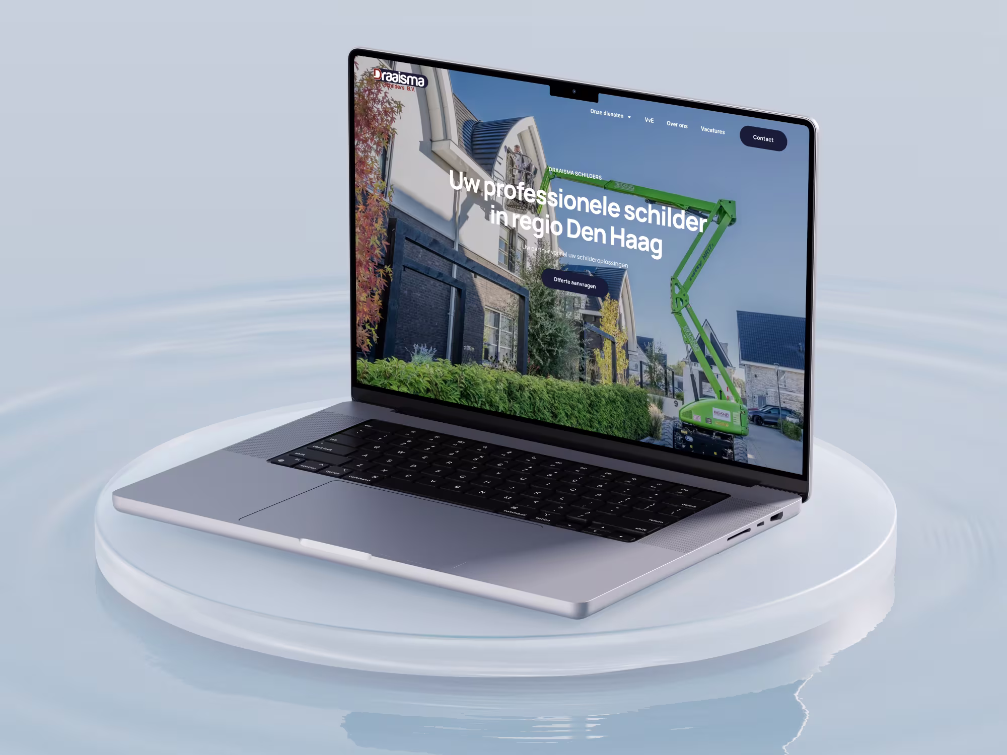 De nieuwe website van Draaisma Schilders