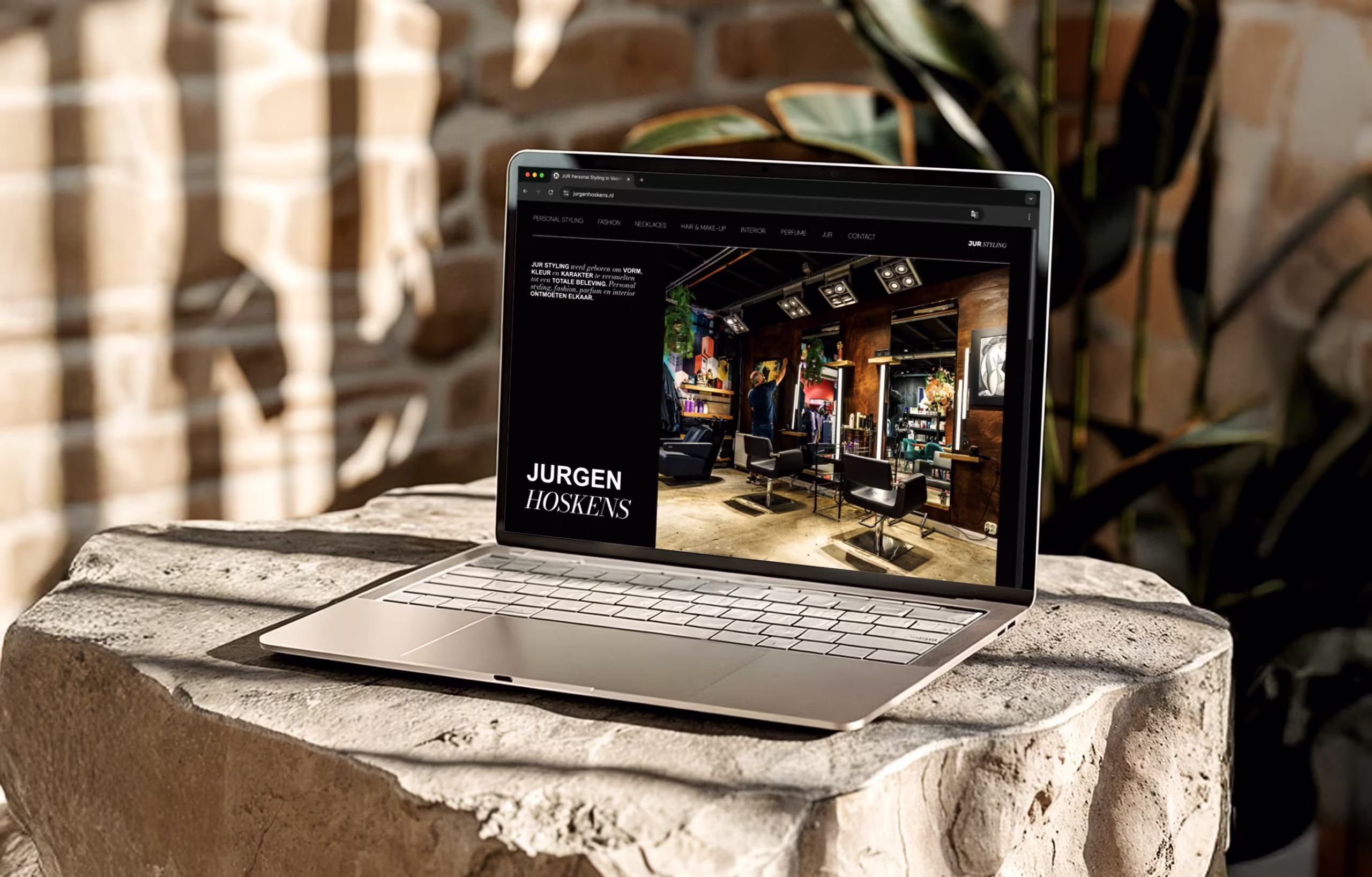 De nieuwe website van JUR Personal Styling
