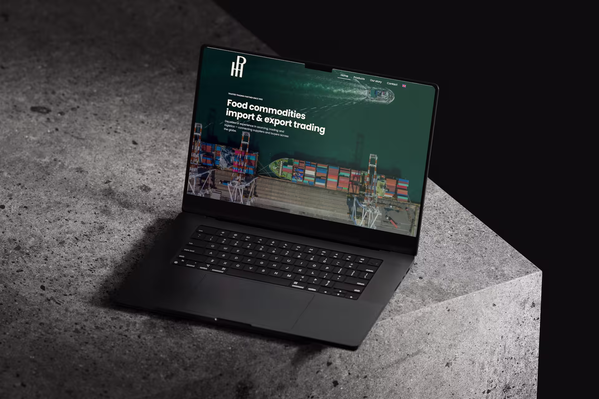 De nieuwe meertalige website van PH Trading