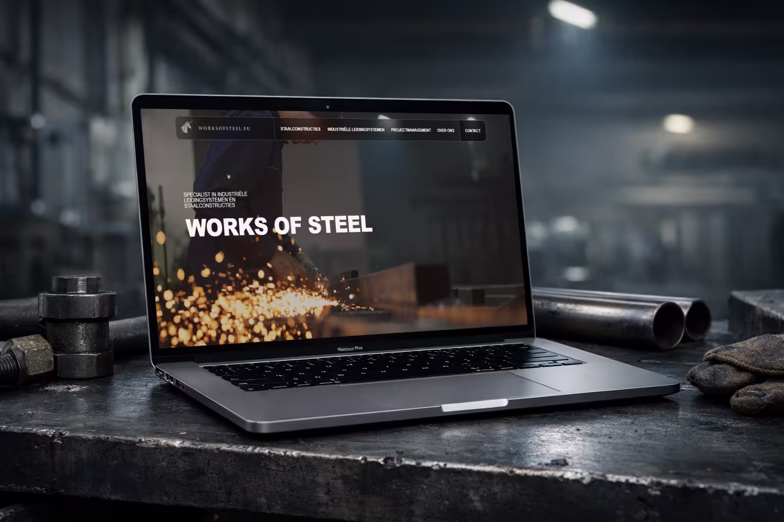 De nieuwe website van Works of Steel