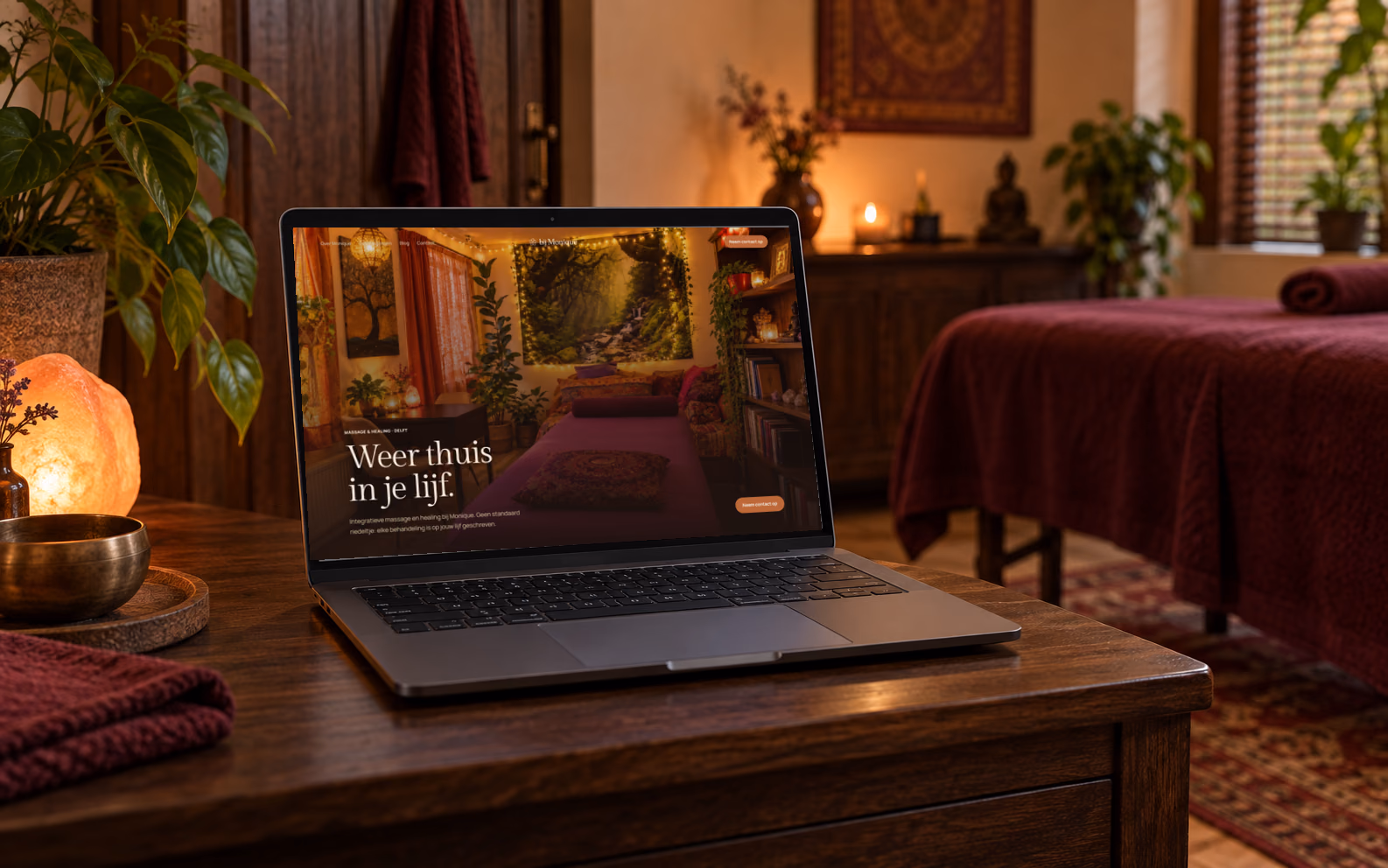 De nieuwe website van bijMonique